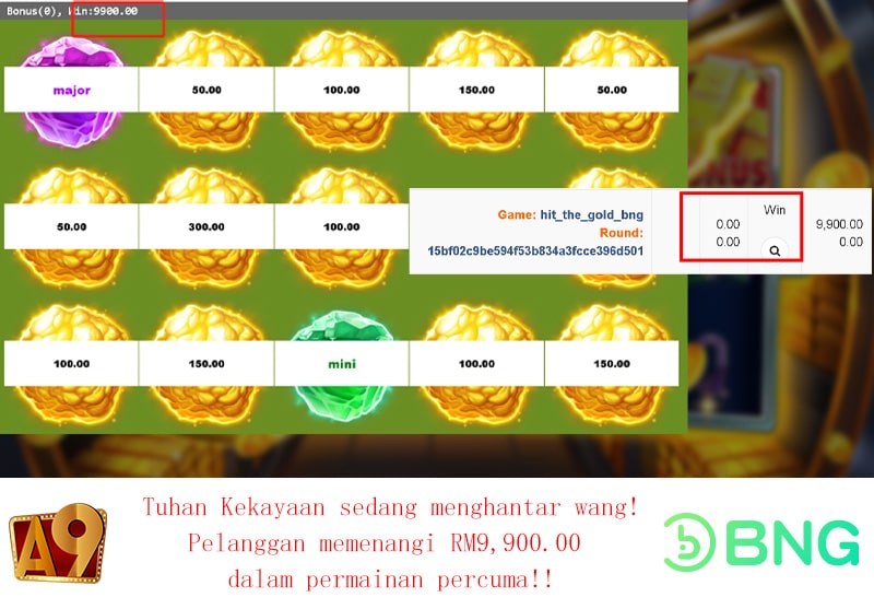 A9today &A9play Casino betting jackpot winner  | Menang besar | Win RM9900 in free game